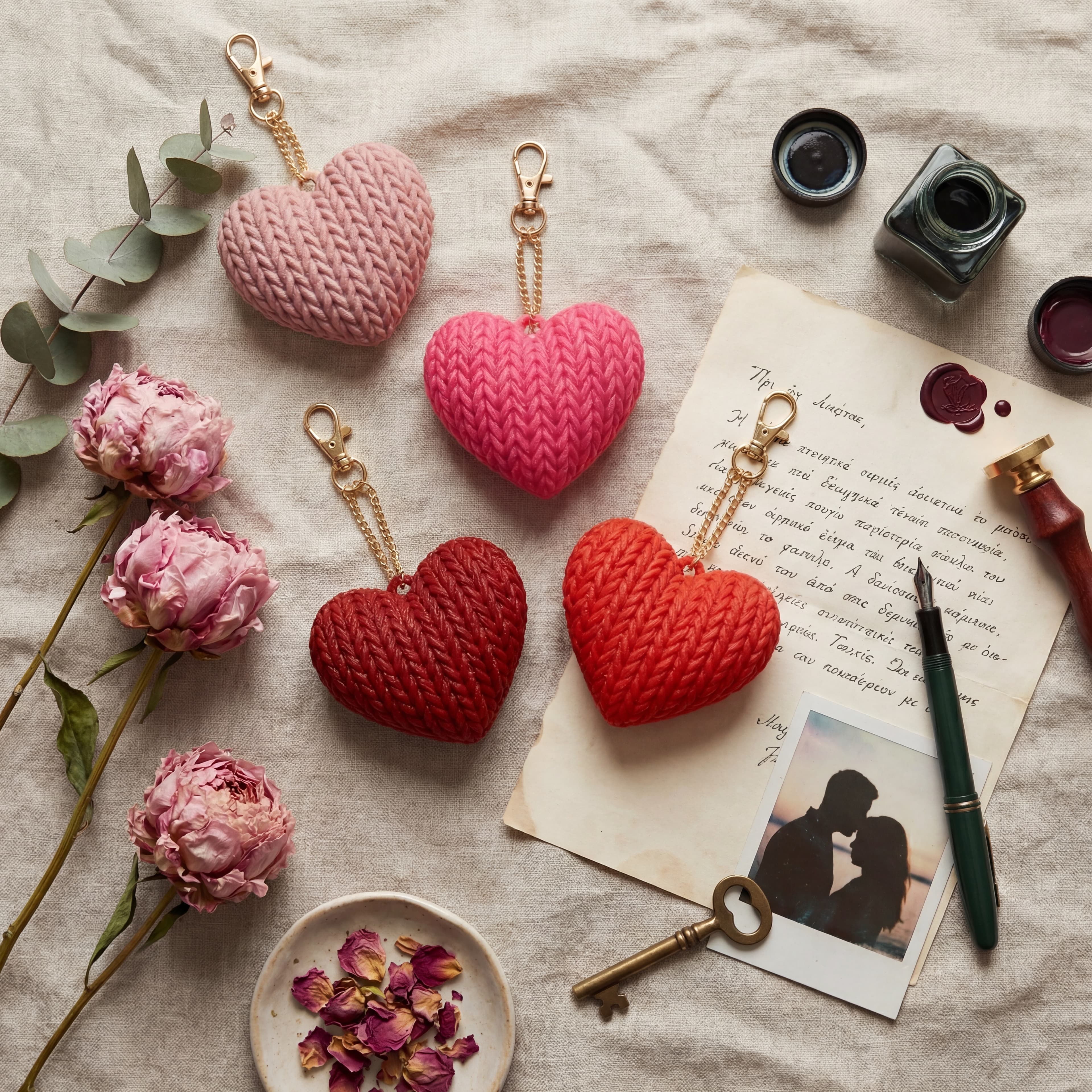 Καρδιές σε διάφορα χρώματα